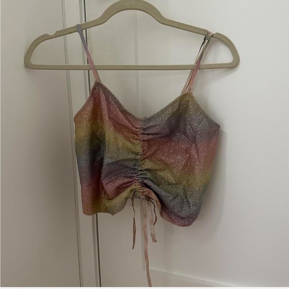 Revolve NBD sparkly top - Picture 4 of 5